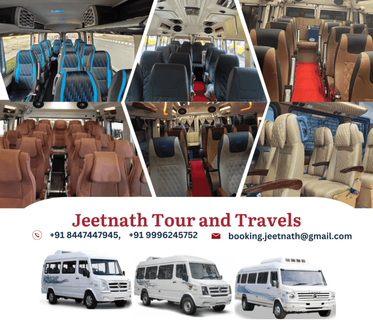 Tempo Traveller, Mini Coach, Luxury Buses for Group Travel, Easy Trips in Gurgaon & Delhi NCR