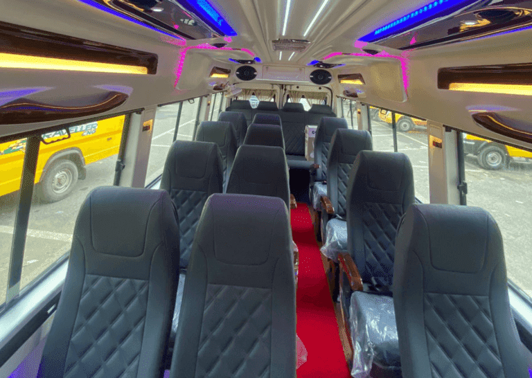 16 Seater Tempo Traveller on Rent in Gurgaon