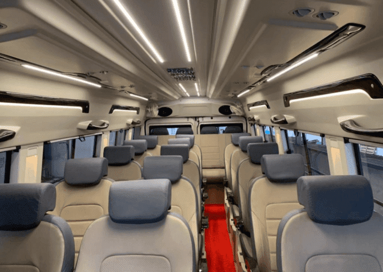 20 Seater Tempo Traveller on Rent in Gurgaon