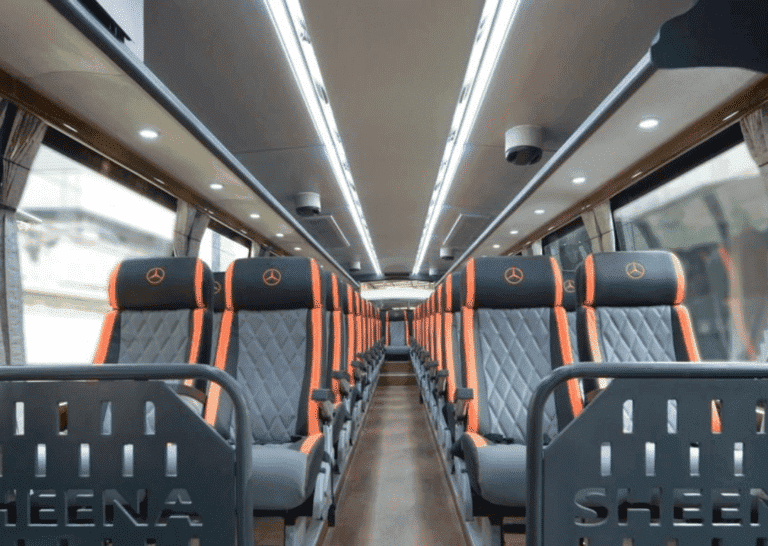 50-Seater Bus on Rent in gurgaon