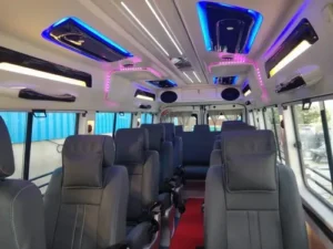 12 Seater Tempo Traveller in gurgaon on Rent