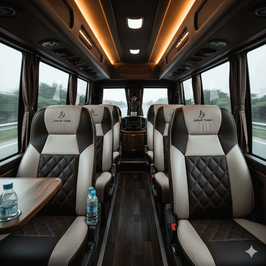 Luxury Tempo Traveller - Jeetnath Travels